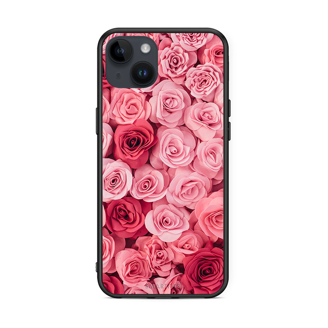 4 - iPhone 15 Plus RoseGarden Valentine case, cover, bumper