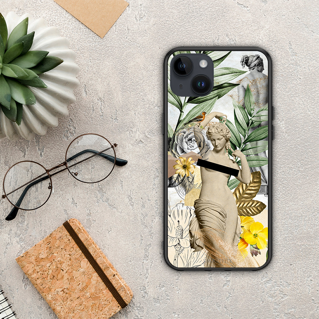 Woman Statue - iPhone 14 Plus case