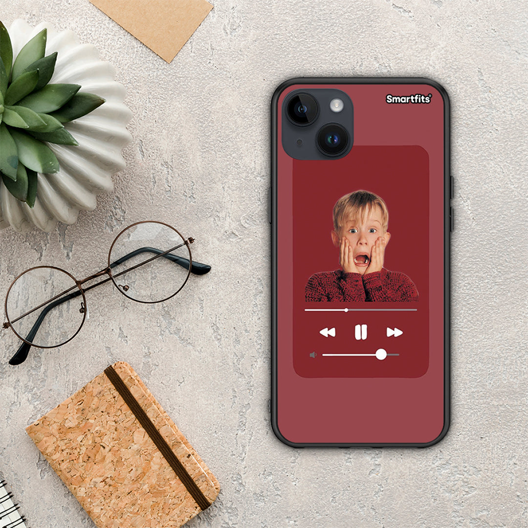 Xmas Alone Music - iPhone 14 Plus case