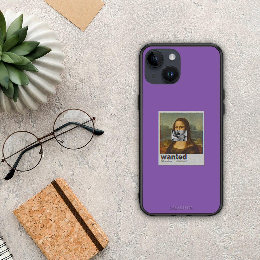 Popart Monalisa - iPhone 15 case