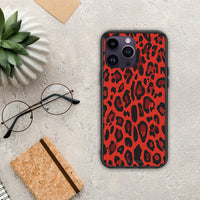 Thumbnail for Animal Red Leopard - iPhone 14 Pro case 