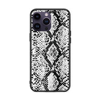Thumbnail for 24 - iPhone 14 Pro White Snake Animal case, cover, bumper