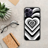 Thumbnail for Black Hearts - iPhone 15 Pro case