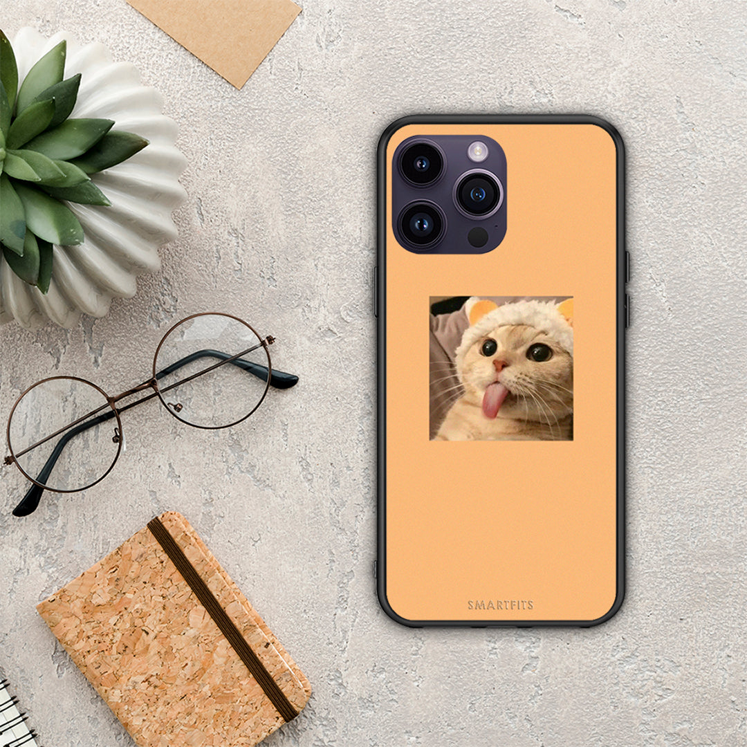 Cat Tongue - iPhone 14 Pro case 