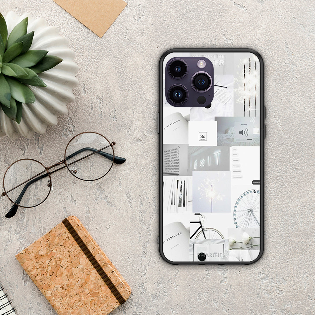 Collage Make Me Wonder - iPhone 14 Pro case