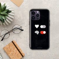 Thumbnail for Heart Vs Brain - iPhone 14 Pro case