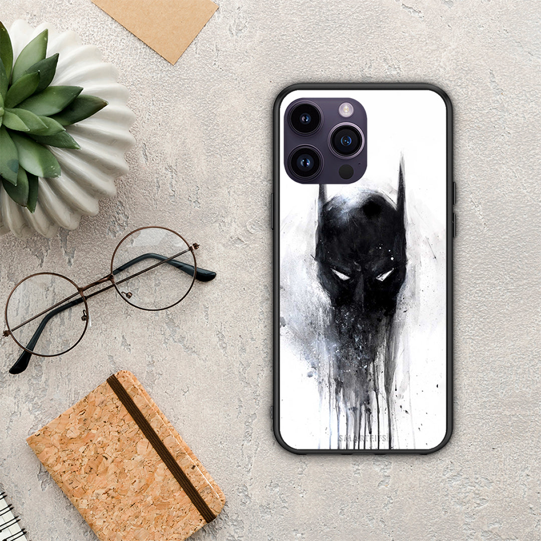 Hero Paint Bat - iPhone 14 Pro case