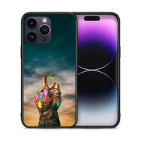 Thumbnail for Θήκη iPhone 14 Pro Infinity Snap από τη Smartfits με σχέδιο στο πίσω μέρος και μαύρο περίβλημα | iPhone 14 Pro Infinity Snap case with colorful back and black bezels