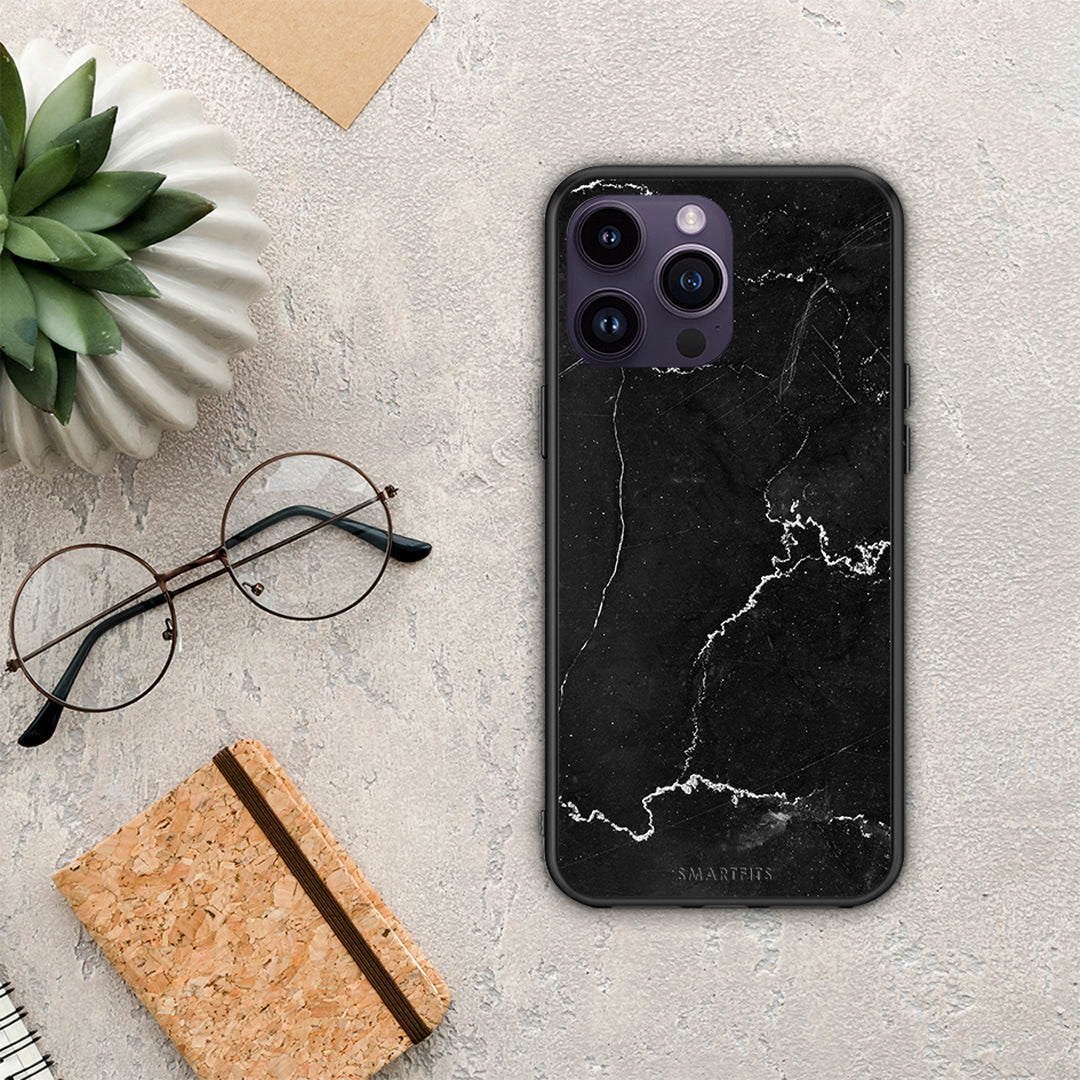 Marble Black - iPhone 15 Pro case