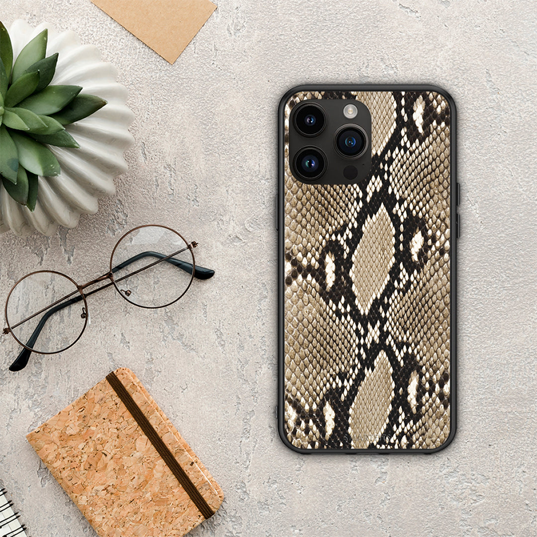 Animal Fashion Snake - iPhone 15 Pro max case