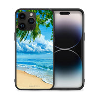 Thumbnail for Θήκη iPhone 15 Pro Max Beautiful Beach από τη Smartfits με σχέδιο στο πίσω μέρος και μαύρο περίβλημα | iPhone 15 Pro Max Beautiful Beach case with colorful back and black bezels