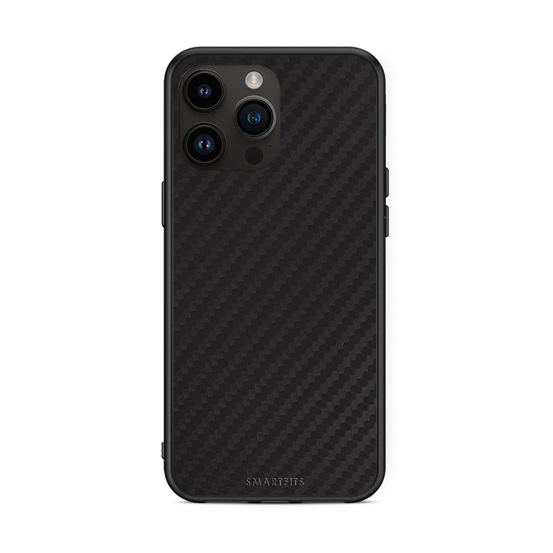 iPhone 14 Pro Max Carbon Black θήκη από τη Smartfits με σχέδιο στο πίσω μέρος και μαύρο περίβλημα | Smartphone case with colorful back and black bezels by Smartfits