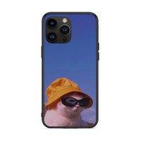 Thumbnail for iPhone 15 Pro Max Cat Diva θήκη από τη Smartfits με σχέδιο στο πίσω μέρος και μαύρο περίβλημα | Smartphone case with colorful back and black bezels by Smartfits