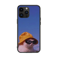 Thumbnail for iPhone 14 Pro Max Cat Diva θήκη από τη Smartfits με σχέδιο στο πίσω μέρος και μαύρο περίβλημα | Smartphone case with colorful back and black bezels by Smartfits