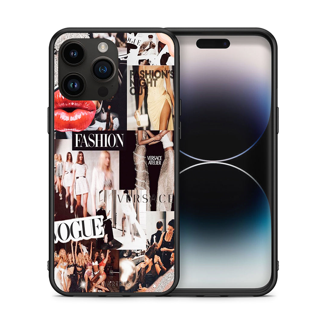 Collage Fashion - iPhone 14 Pro Max case