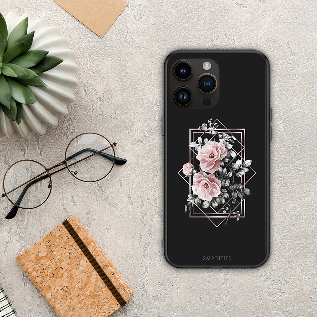 Flower Frame - iPhone 14 Pro max case