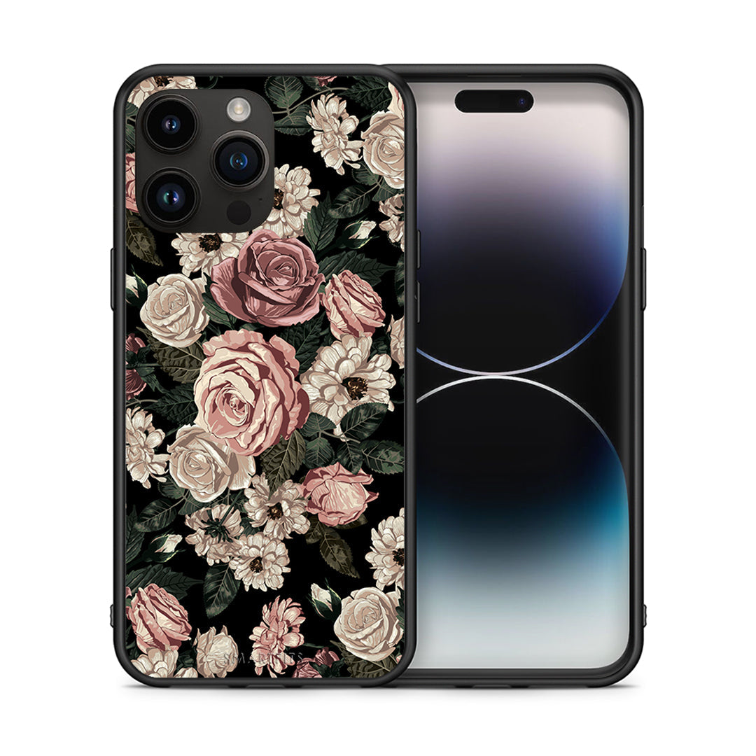 Flower Wild Roses - Phone Case