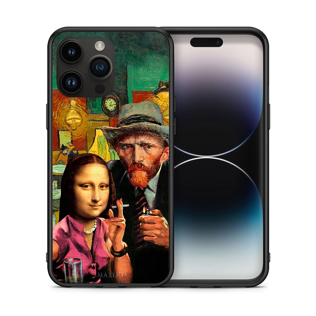 Θήκη iPhone 14 Pro Max Funny Art από τη Smartfits με σχέδιο στο πίσω μέρος και μαύρο περίβλημα | iPhone 14 Pro Max Funny Art case with colorful back and black bezels