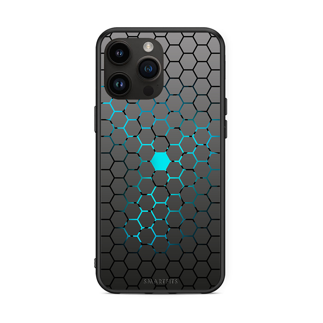 40 - iPhone 15 Pro Max Hexagonal Geometric case, cover, bumper