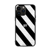 Thumbnail for iPhone 15 Pro Max Get Off θήκη από τη Smartfits με σχέδιο στο πίσω μέρος και μαύρο περίβλημα | Smartphone case with colorful back and black bezels by Smartfits
