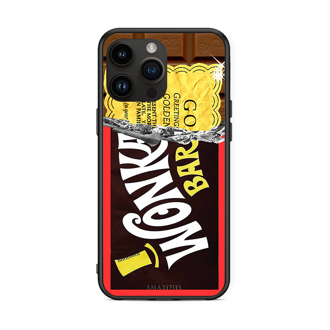 iPhone 14 Pro Max Golden Ticket θήκη από τη Smartfits με σχέδιο στο πίσω μέρος και μαύρο περίβλημα | Smartphone case with colorful back and black bezels by Smartfits