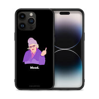Thumbnail for Θήκη iPhone 15 Pro Max Grandma Mood Black από τη Smartfits με σχέδιο στο πίσω μέρος και μαύρο περίβλημα | iPhone 15 Pro Max Grandma Mood Black case with colorful back and black bezels
