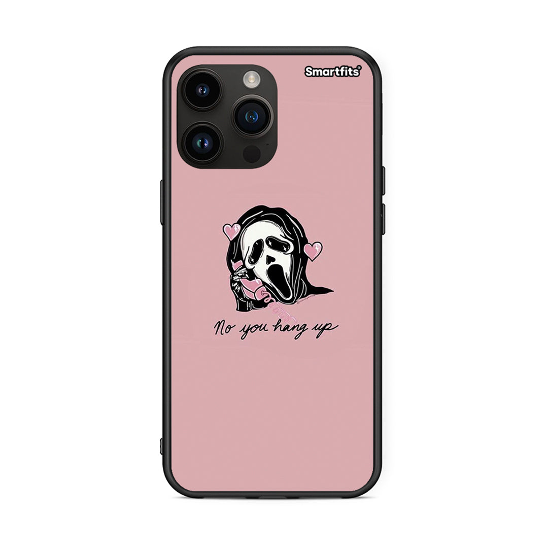 iPhone 15 Pro Max Halloween Hang Up Θήκη από τη Smartfits με σχέδιο στο πίσω μέρος και μαύρο περίβλημα | Smartphone case with colorful back and black bezels by Smartfits