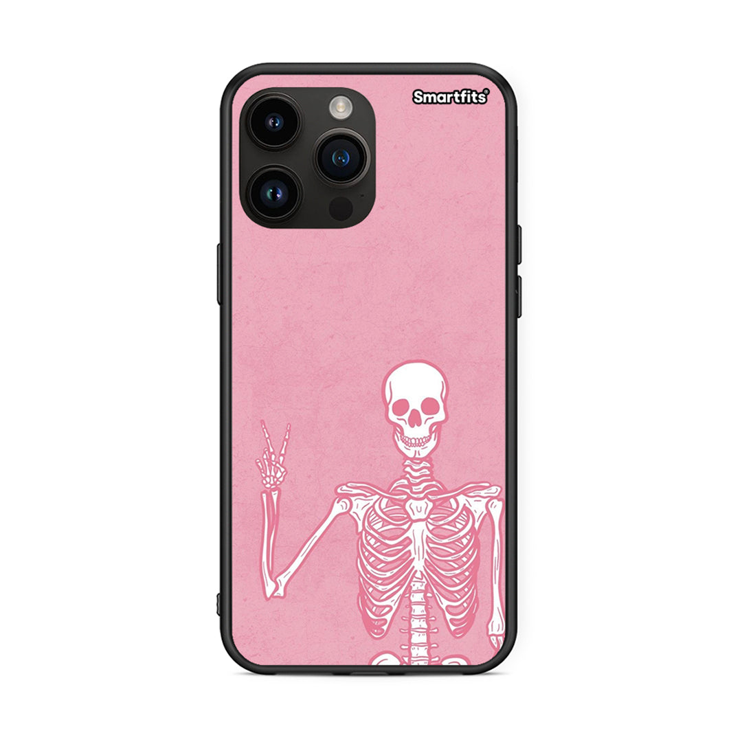 iPhone 15 Pro Max Halloween Motivation Θήκη από τη Smartfits με σχέδιο στο πίσω μέρος και μαύρο περίβλημα | Smartphone case with colorful back and black bezels by Smartfits