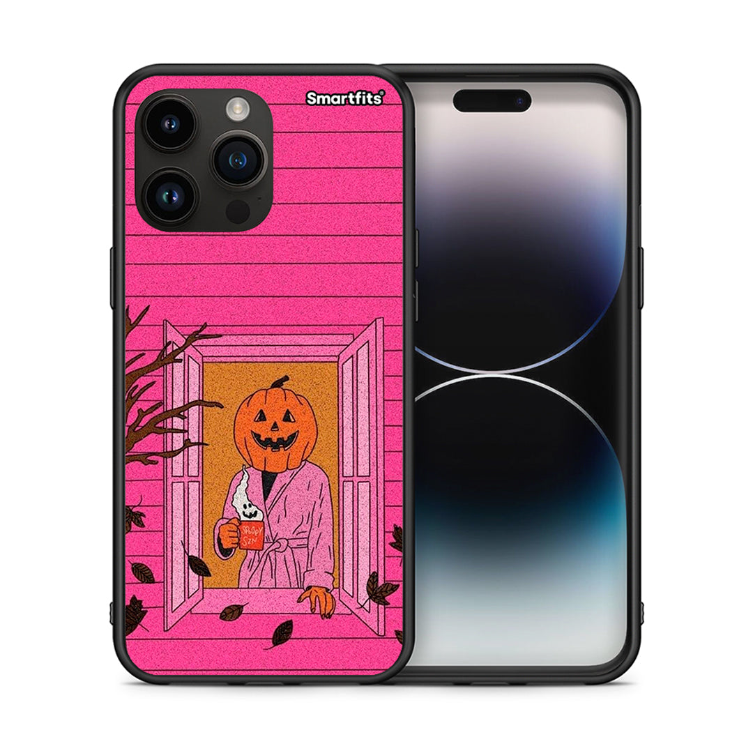 Halloween Pumpkin Lady - iPhone 15 Pro max case