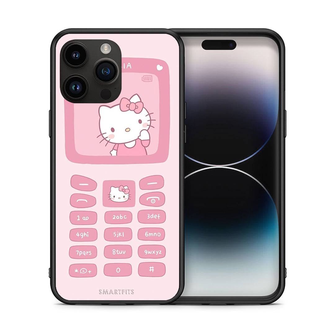 Hello Kitten - iPhone 15 Pro max case