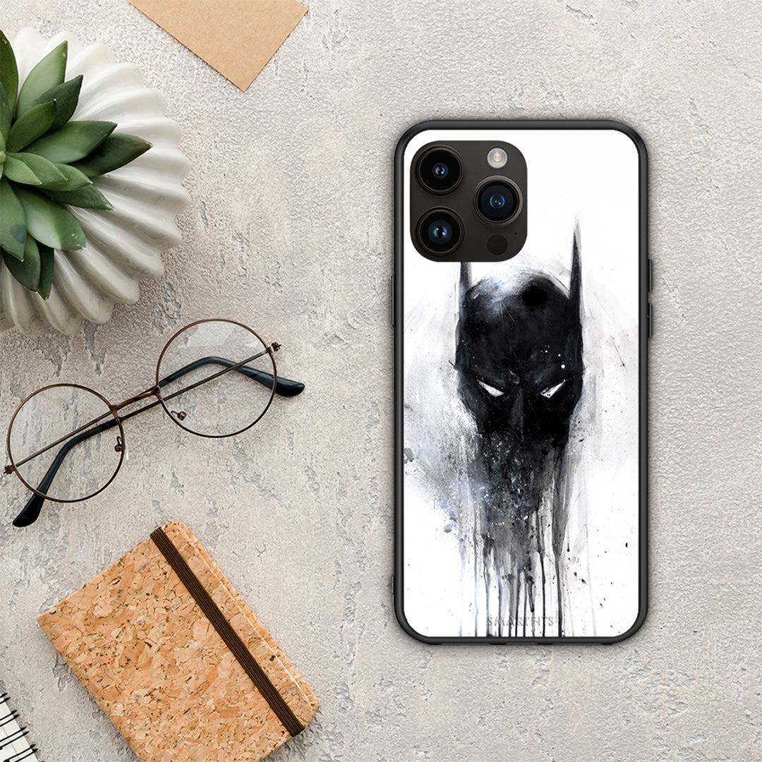 Hero Paint Bat - iPhone 15 Pro max case