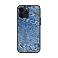 Thumbnail for iPhone 15 Pro Max Jeans Pocket θήκη από τη Smartfits με σχέδιο στο πίσω μέρος και μαύρο περίβλημα | Smartphone case with colorful back and black bezels by Smartfits