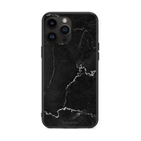 Thumbnail for iPhone 14 Pro Max Marble Black θήκη από τη Smartfits με σχέδιο στο πίσω μέρος και μαύρο περίβλημα | Smartphone case with colorful back and black bezels by Smartfits