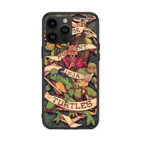 Thumbnail for iPhone 14 Pro Max Ninja Turtles θήκη από τη Smartfits με σχέδιο στο πίσω μέρος και μαύρο περίβλημα | Smartphone case with colorful back and black bezels by Smartfits