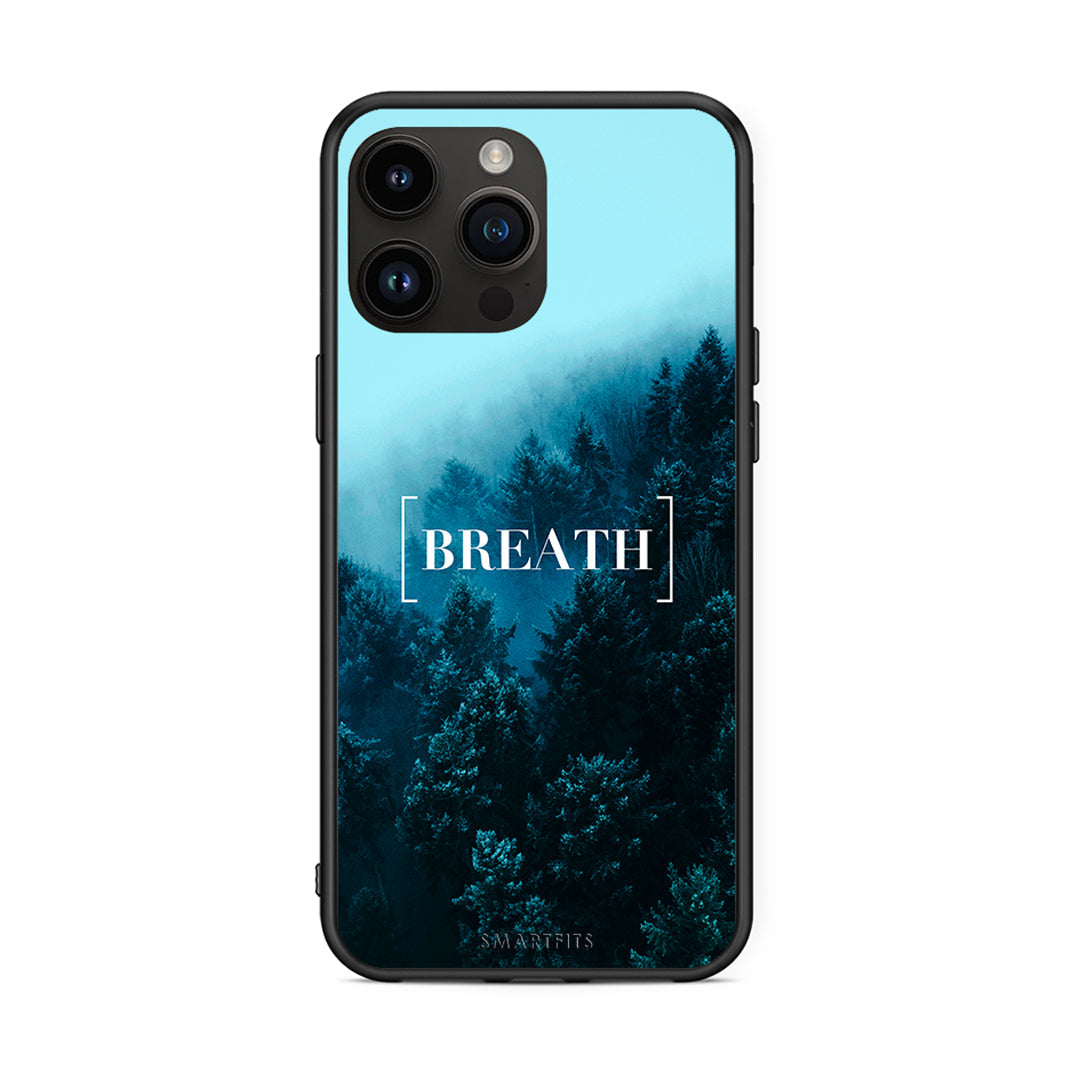 4 - iPhone 15 Pro Max Breath Quote case, cover, bumper