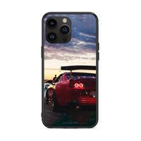 Thumbnail for iPhone 15 Pro Max Racing Supra θήκη από τη Smartfits με σχέδιο στο πίσω μέρος και μαύρο περίβλημα | Smartphone case with colorful back and black bezels by Smartfits
