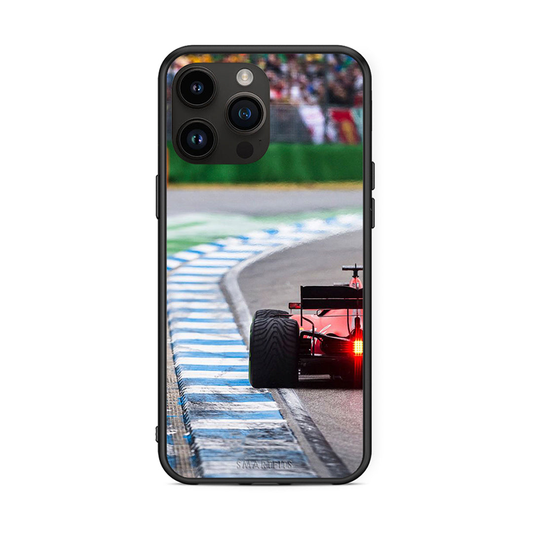 iPhone 15 Pro Max Racing Vibes θήκη από τη Smartfits με σχέδιο στο πίσω μέρος και μαύρο περίβλημα | Smartphone case with colorful back and black bezels by Smartfits