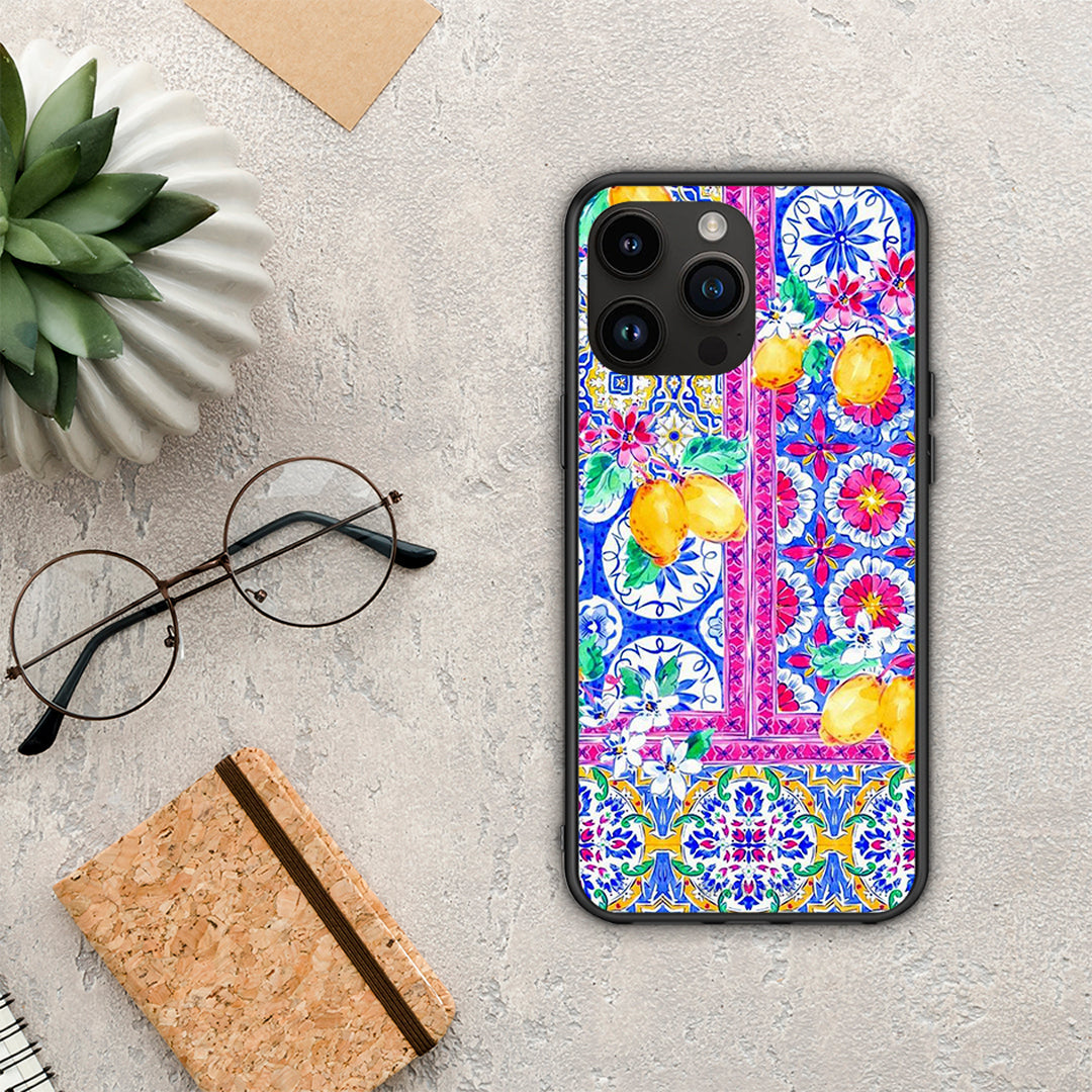 Retro Spring - iPhone 15 Pro max case