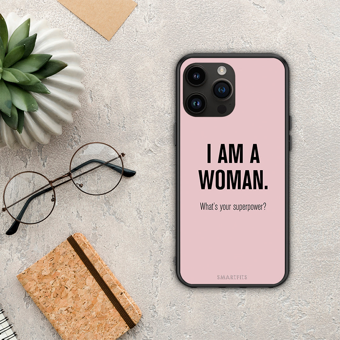 Superpower Woman - iPhone 15 Pro max case