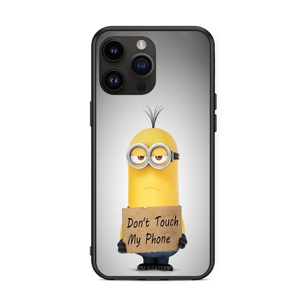 4 - iPhone 14 Pro Max Minion Text case, cover, bumper