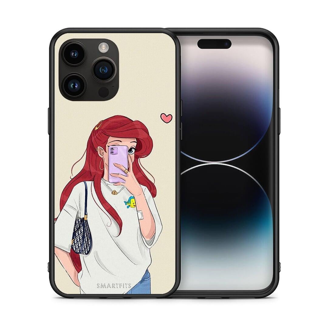 Walking Mermaid - iPhone 15 Pro max case