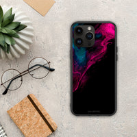 Thumbnail for Watercolor Pink Black - iPhone 15 Pro Max case