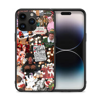Thumbnail for Θήκη iPhone 15 Pro Max Xmas Movies από τη Smartfits με σχέδιο στο πίσω μέρος και μαύρο περίβλημα | iPhone 15 Pro Max Xmas Movies case with colorful back and black bezels