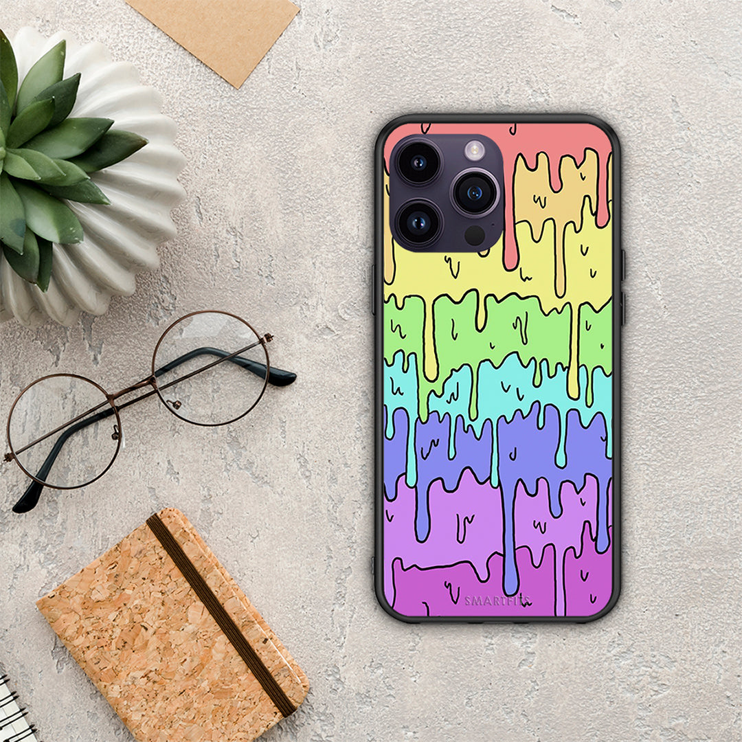 Melting Rainbow - iPhone 14 Pro case