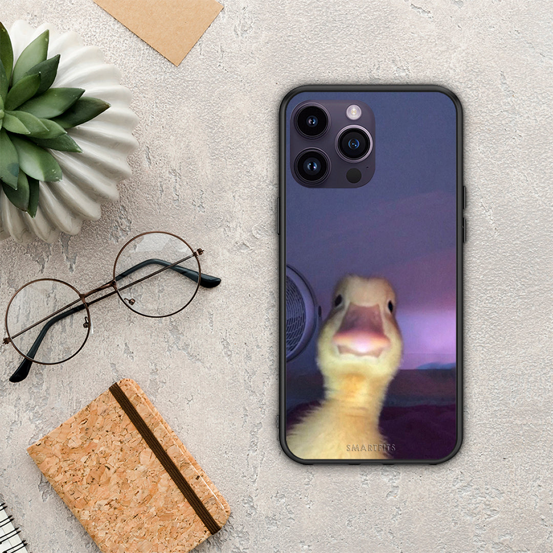 Meme Duck - iPhone 15 Pro case