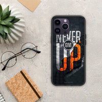 Thumbnail for Never Give Up - iPhone 14 Pro case