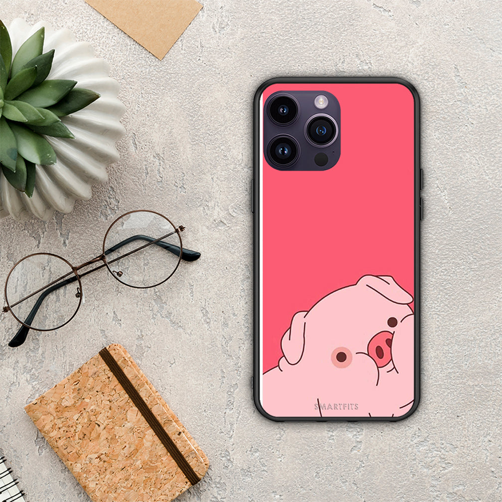 Pig Love 1 - iPhone 14 Pro case