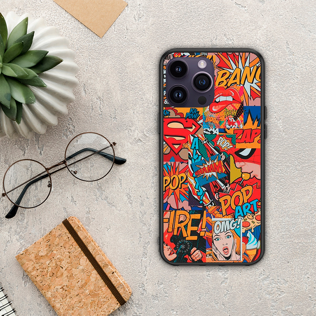 Popart omg - iPhone 14 Pro case