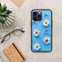 Thumbnail for Real Daisies - iPhone 15 Pro case