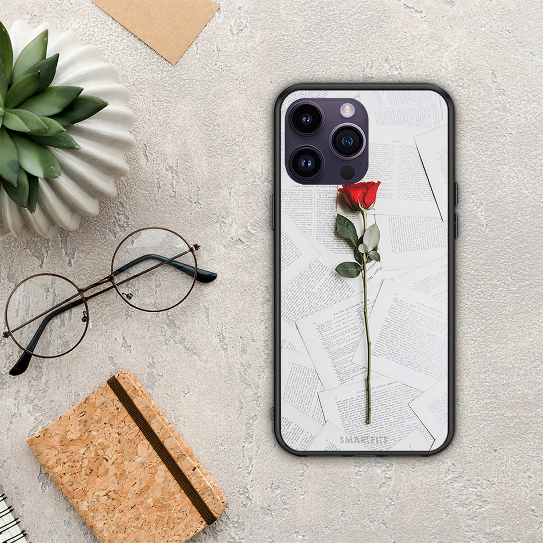 Red Rose - iPhone 14 Pro case